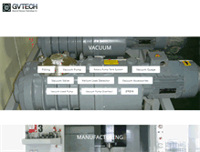 Tablet Screenshot of gvtech.co.kr